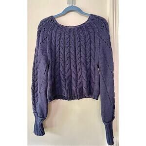 Free People Cropped Sweater Size XS